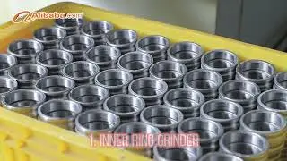 Production line display (bearing ring grinding)
