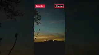 Gabi na nung umuwi kami galing signalan pero ang ganda ng sunset