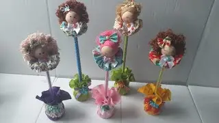 D.I.Y - Beautiful pencil pointer dolls
