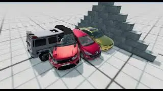 Car safety test...