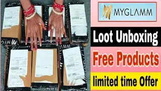 Myglamm loot Unboxing 🔥 myglamm FRE products Unboxing myglamm New loot offer