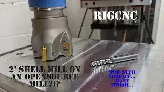 RIGCNC-DIY Open Source Granite CNC Mill- Crazy 2