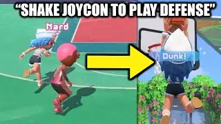 Defense in Switch Sports Basketball makes no sense