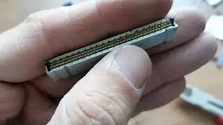 Gold in computer cables.
