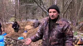 В деревне Миронцево найдены останки воинов Великой Отечественной войны.  10.2014