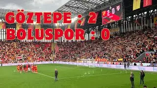 Göztepe: 2  Boluspor: 0  Maç Öncesi ve Göztepe Tribün