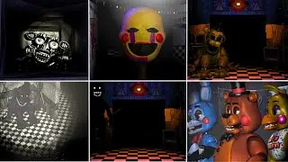 FNAF 2 ALL LOCATIONS (no static)