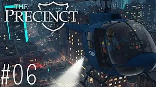 Utilizamos o HELICÓPTERO para pegar bandidos! | The Precinct - Parte 6