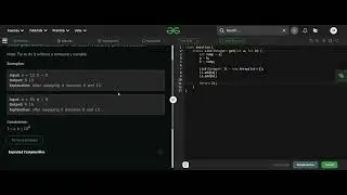Swap 2 variables - Java