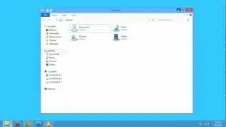 Thin window border on Windows 8