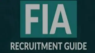 FIA Recruitment. | Past Papers |