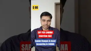 New Asset accounting in S4HANA | SAP fico Interview Question & Answer