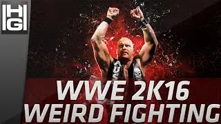 WWE 2K16 - Weird Fighting Glitch
