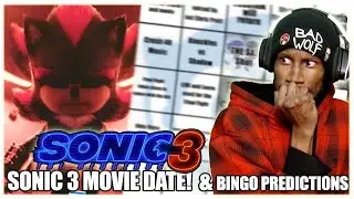 Sonic 3 Movie Wolfie Prediction Bingo Card!