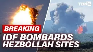 BREAKING: IDF Inflicts MASSIVE Damage On Hezbollah; Hamas Rockets Fired At Tel Aviv | TBN Israel