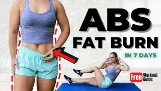 INTENSE ABS FAT BURN in 7 Days (lose belly fat) | 30-minute Workout