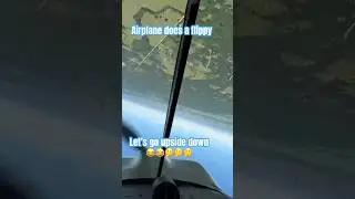 Unbelievable Airplane Barrel Roll and Safe Landing