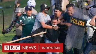 'Ada yang kena pukul, ada yang kepalanya bocor': Mengapa brutalitas polisi saat demo terus berulang?