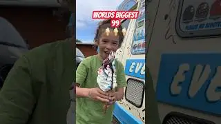 Worlds biggest ice cream 🍦 