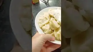 Налепили пельмени. Гастрономический оргазм 😊 