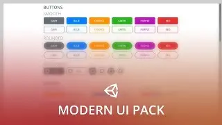 Unity - Modern UI Pack v1.0 (UI Asset)