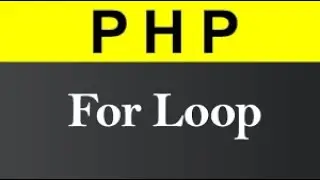 For loop in Php