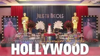 🌟 Festa Hollywoodiana para Adolescentes - Inspirações de Decoração 🌟 #festa #party