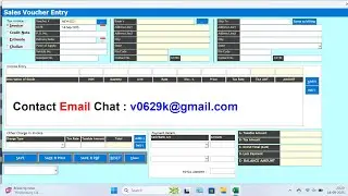 GST Billing Software in Excel full Automatic VBA Software.