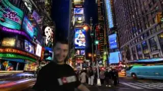 Green Screen Test, Times Square