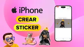 Cómo CREAR un STICKER en iPhone | iOS