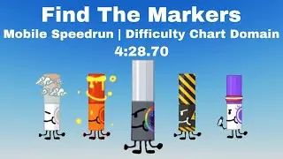All Difficulty Chart Domain Markers (5) Mobile Speedrun | 