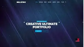 Bellatrix WordPress Portfolio Theme - Shutter One Page        Thaddeu