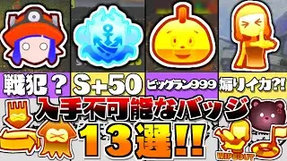 絶対に手に入らない激レアバッチ13選【スプラトゥーン3/サーモンランNW】