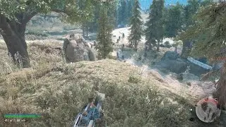 Biggest Zombie Horde - Old Sawmill Horde Quest - DAYS GONE PS5