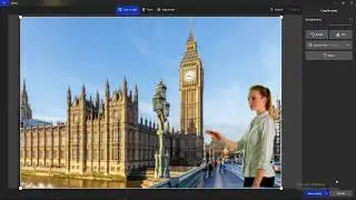 How to edit a green screen picture