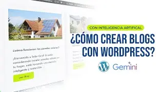 Cómo Crear y Publicar Blogs con IA en Wordpress