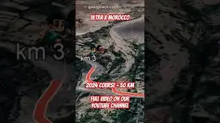 Ultra X Morocco 2024: fly over the 50 km course! Video of the race path.