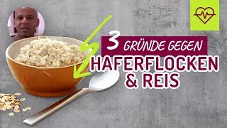 ALLE FITNESS TRAINER = Haferflocken & Reis ? NEIN ! 3 Gründe DAGEGEN - EINER dafür. Coach Cecil