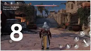 Action packed : Assessin 's Creed Mirage iOS Gameplay | iPhone 15 Pro (PART 8)