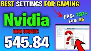 Nvidia Geforce Experience Software New Update 554.84 Best Setting For GAMING Windows 11/10