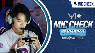 #MICCHECK
