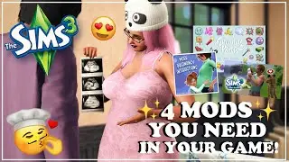 4 New TS3 Mods You NEED In Your Game! ✨ || The Sims 3: Mod Overview ||