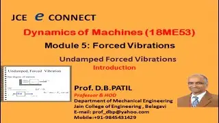 DOM : Introduction to Undamped Forced Vibrations