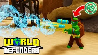 ROBLOX World Defenders - TINY TURTLES OP TOWER...