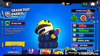 #brawlstars darryl skins collection ☣️☣️