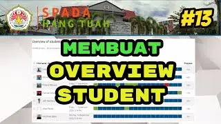 #13. Membuat Overview Student dengan Completion Progress block