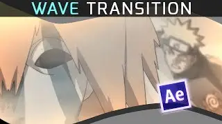 Wave Transition Effect [AMV Tutorial] After Effects CC