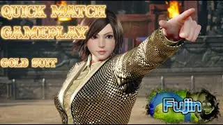 TEKKEN 8 Quick Match ASUKA KAZAMA GAMEPLAY (Gold Suit Challenge)