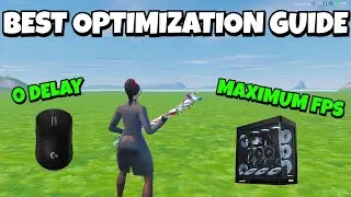 The *BEST* PC Optimization Guide For Any Game! (MAX FPS + 0 PING + 0 DELAY)