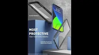 i Blason Ares Series Designed for iPhone 12 Mini Case 2020, Dual Layer Rugged Clear Bumper Case